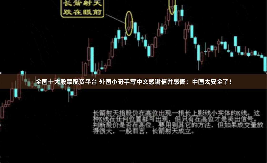全国十大股票配资平台 外国小哥手写中文感谢信并感慨：中国太安全了！